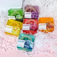 Savon Loofah à l'huile de lavande biologique, 100g, citron naturel, blanchissant, barre de lavage du visage et du corps 6