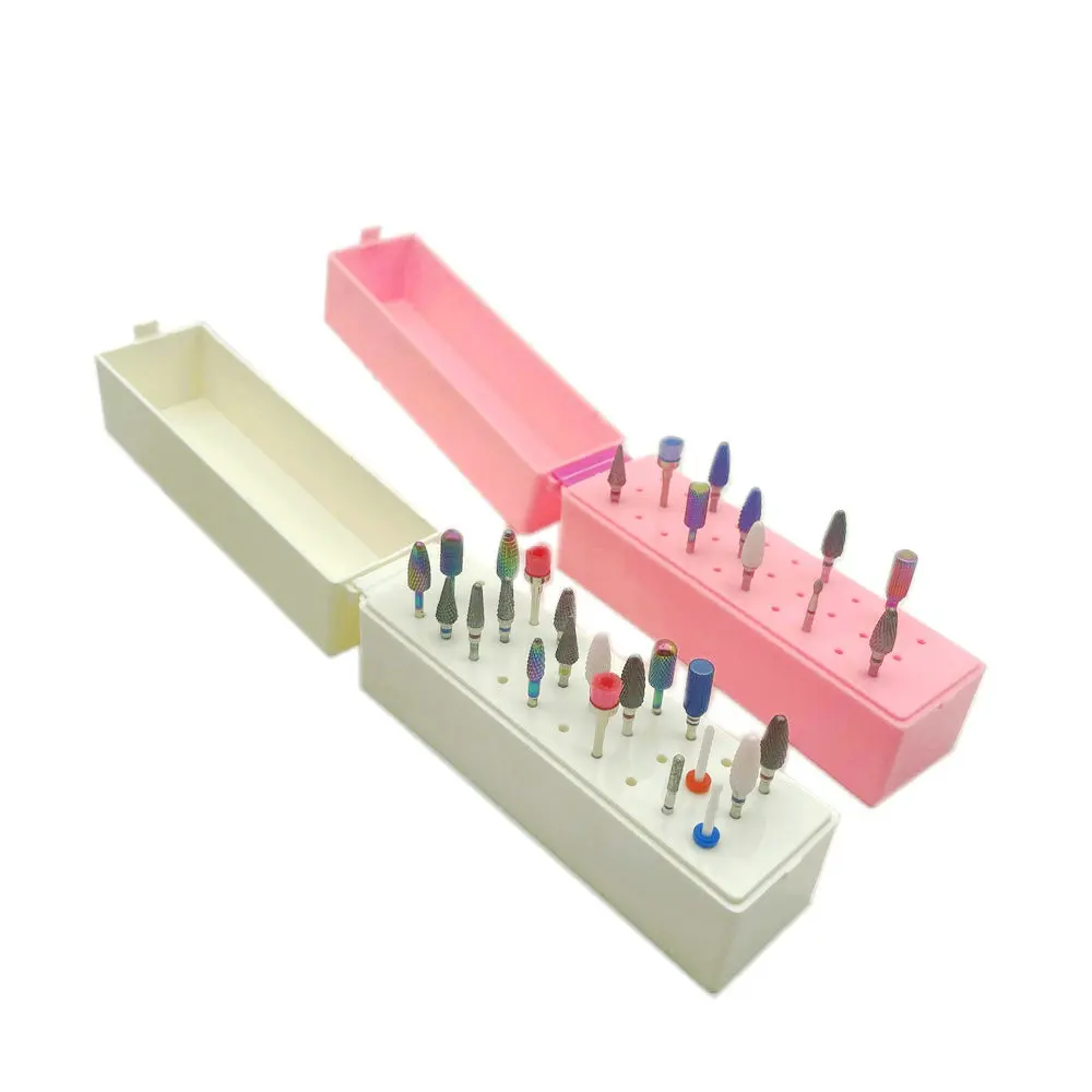 Держатель для сверл для ногтей, Пылезащитная подставка, органайзер, контейнер с 30 отверстиями, инструменты для маникюра (не Inlcude сверла) Держатель для сверл для ногтей, Пылезащитная подставка, органайзер, контейнер с 30 отверстиями, инструменты для маникюра (не Inlcude сверла)