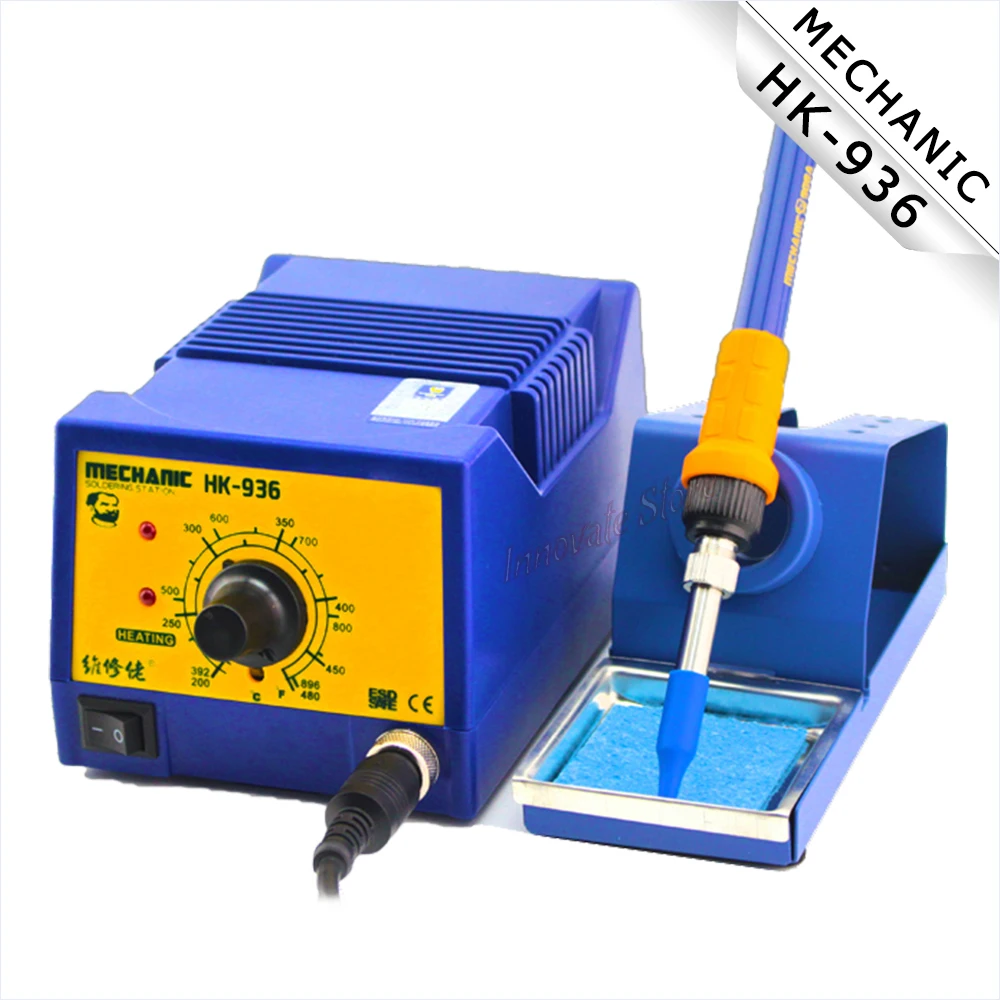 

MECHANIC HK-936 Lead Free Solder Table Anti Static 45W Adjustable Temperature Desoldering Tool SMT Repair Rework Station