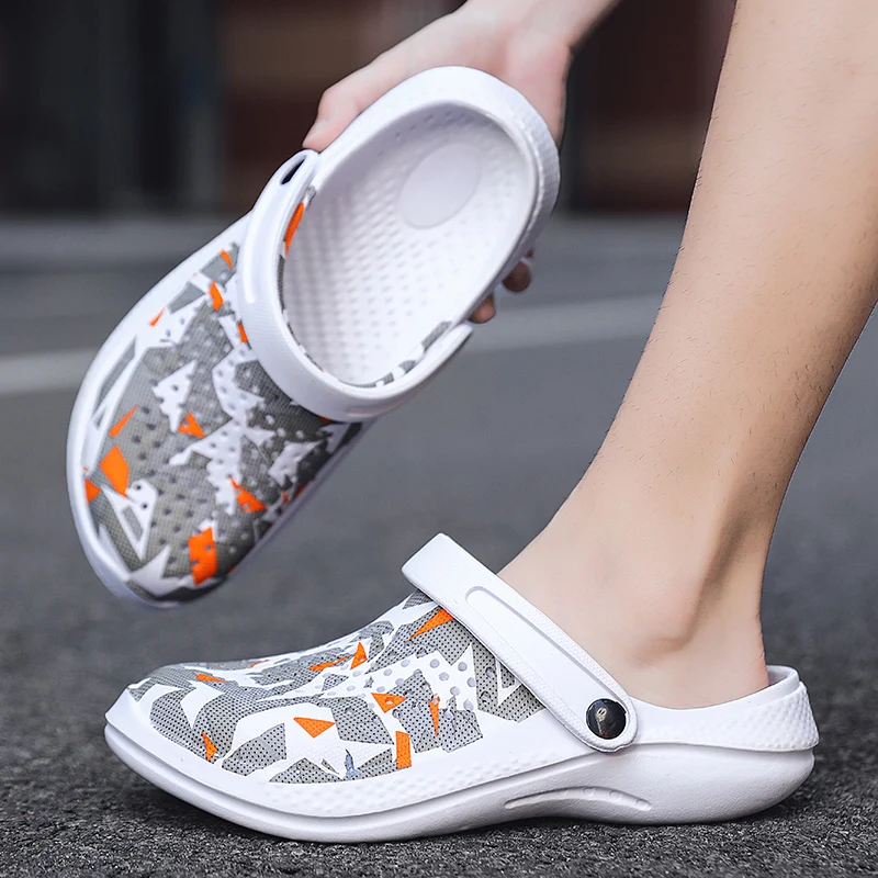 

2023 Summer Men's Sandals EVA Comfortable Mens Slippers Portable Flip Flops Male Fashion Beach Shoes Man Casual Shoes for Men