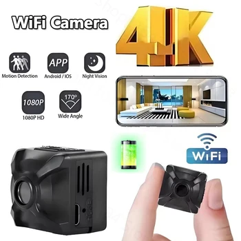 X5 Wireless Camera HD Mini Home WiFi IP/AP Remote Monitor Motion Detection Rechargeable Portable Monitor Camcorders Universal 1