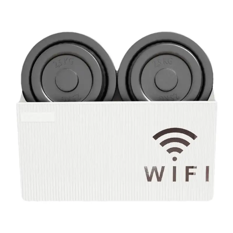

Wireless Wifi Router Storage Box Living Room Wifi Organizer Box Decoration Wall-mounted TV Set-top Box Rack Cable Power Boxes
