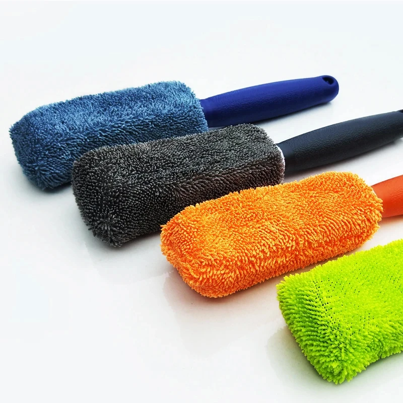 Car Cleaning Gloves Microfiber Car Mitt Microfiber Cleaning Gloves Microfiber Washing Gloves Microfiber Gloves Chenille Car Wash Gloves Microfiber Wipe Car Sponge Scratch Free Wash Cleaning Coral Velvet Double-Sided Cleaning Tool