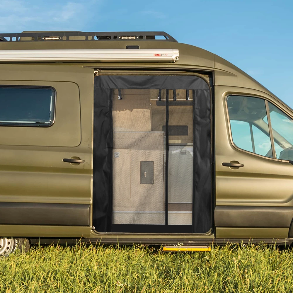 Insekten schutz Moskito/Fliegen gitter Netz für Mercedes Benz Sprinter & Ford Transit MK8 Hochdach Van – Detail 2