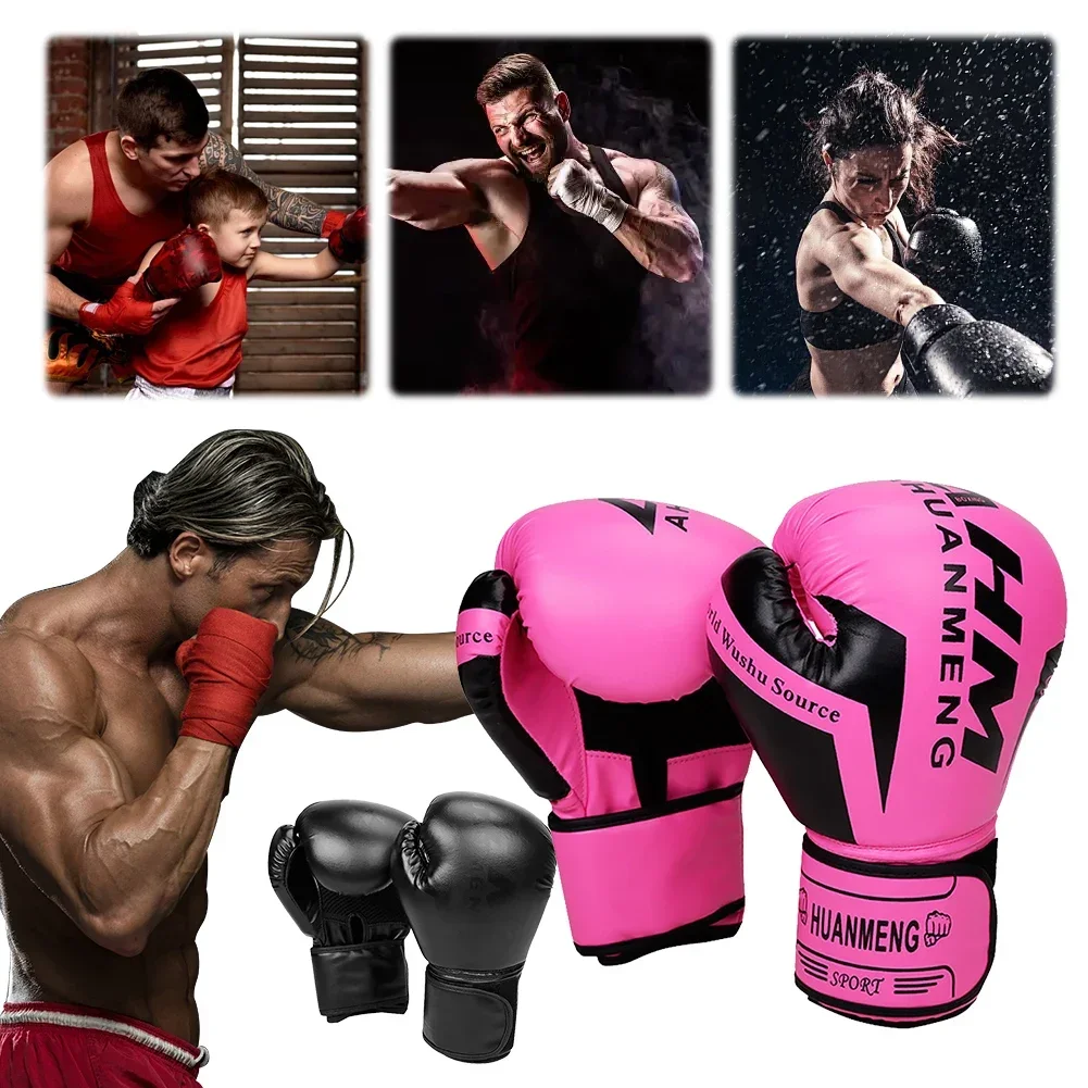 Boxing Gloves Boxing Training Gloves Hook and Loop Closure Punch Mitts Training Sparring for Muay Thai Martial Arts