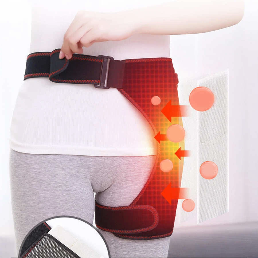 5v 2a Usb Power Supply Electric Heating Hip Massager Groin Wrap Thigh