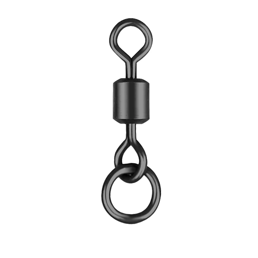 Hameçons DNDYUJU 50-100pcs noir mat pour pêche à la carpe avec émerillons chod hair Ronnie rig