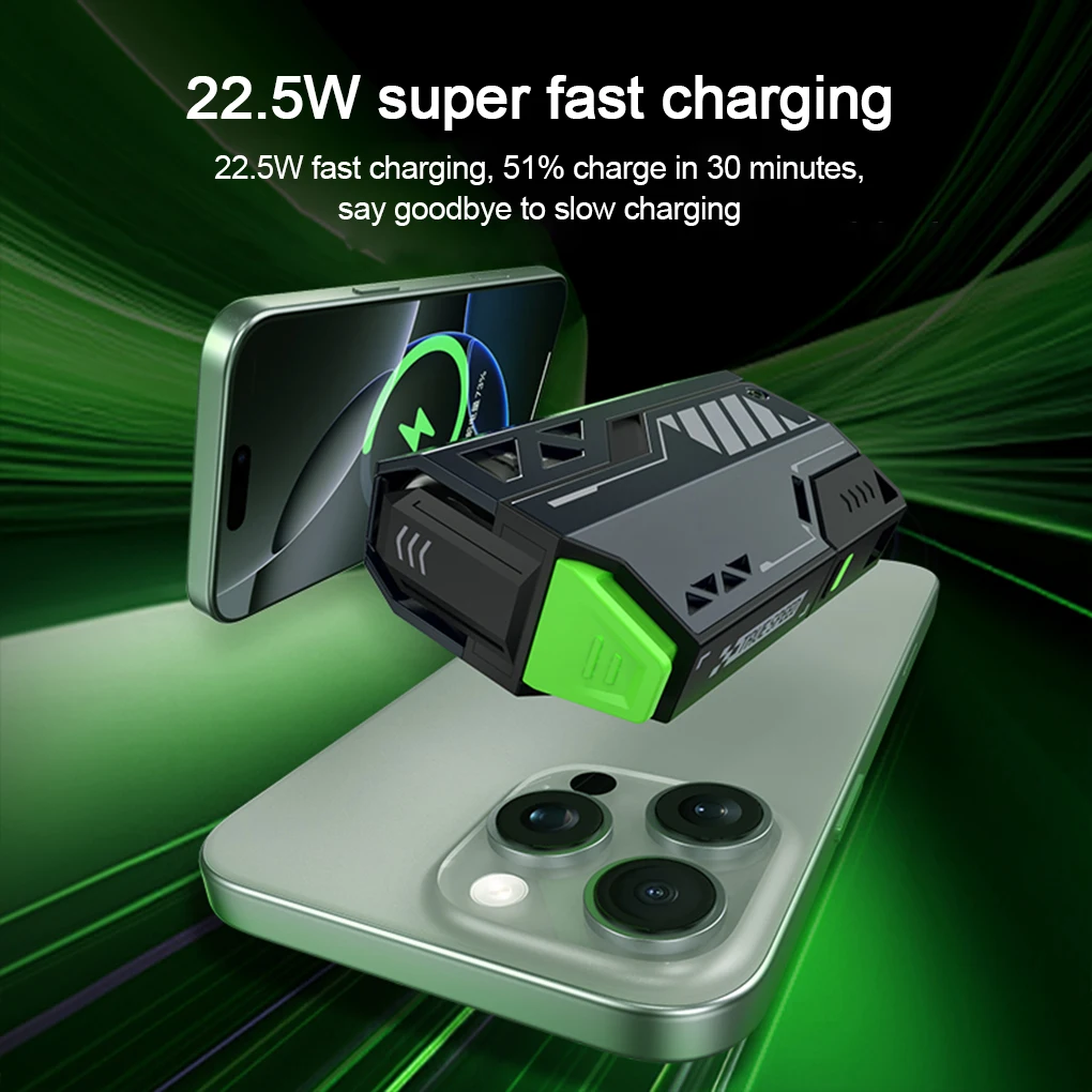 Replaceable Battery Tactical Mech Magazine Charger Portable Fast Charge Compact Charger Separate Mobile Power Supply 3