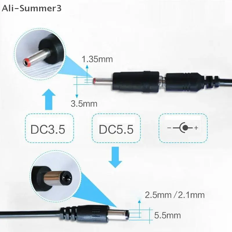 USB 부스트 컨버터 DC 5V  9V 12V USB 스텝업 컨버터 케이블 + 전원 공급 장치/충전기/전원 컨버터용 3.5x1.35mm 커넥터
