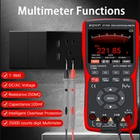 ZOYI ZT-703S 3-in-1 Oscilloscope Multimeter with 3.5 Inch IPS Display,25000 Counts, Dual Channel 50MHZ Bandwidth,280MSa/s High 2