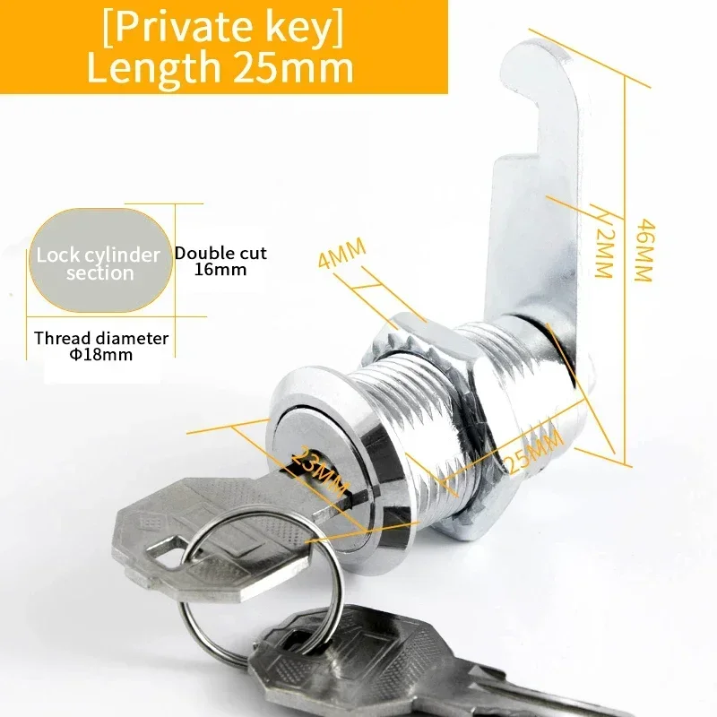 Different key 25mm2