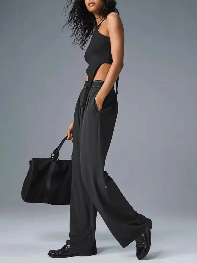 ارتفاع الخصر مستقيم الساق اليوغا السراويل 2025 الم...