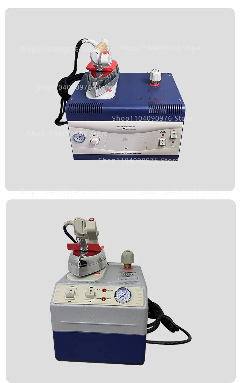 220V/110V Industrial Pressure Steam Iron with Boiler System High Power Professi
