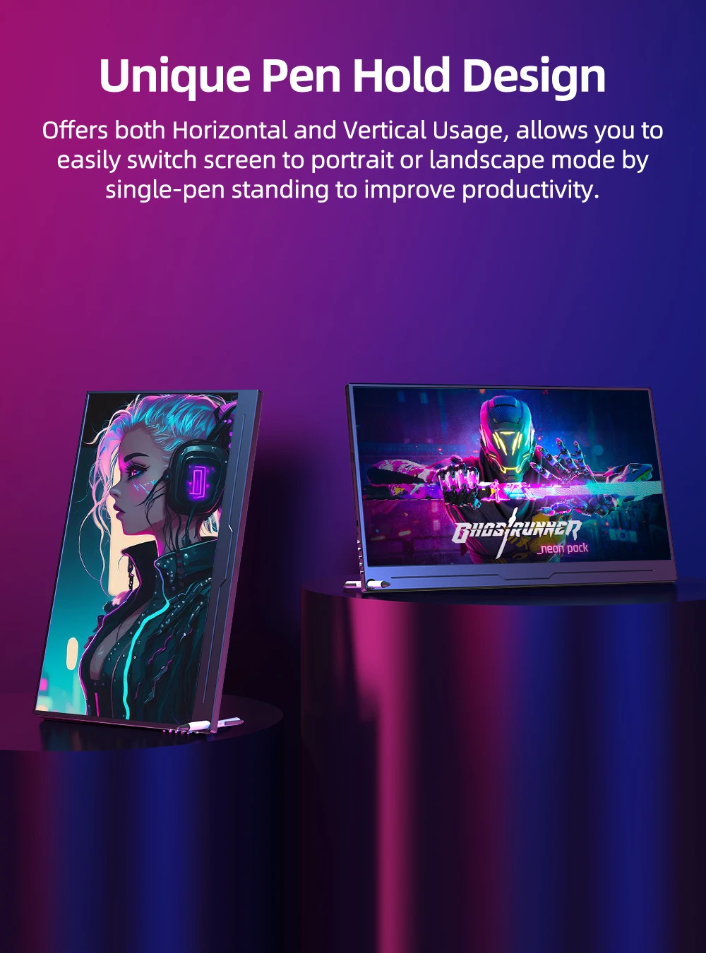 UPERFECT 2K 120Hz ޴  16 ġ 2560x1600 16:10 IPS ũ HDMI  C  ÷ PC ޴ ȭ Xbox ġ