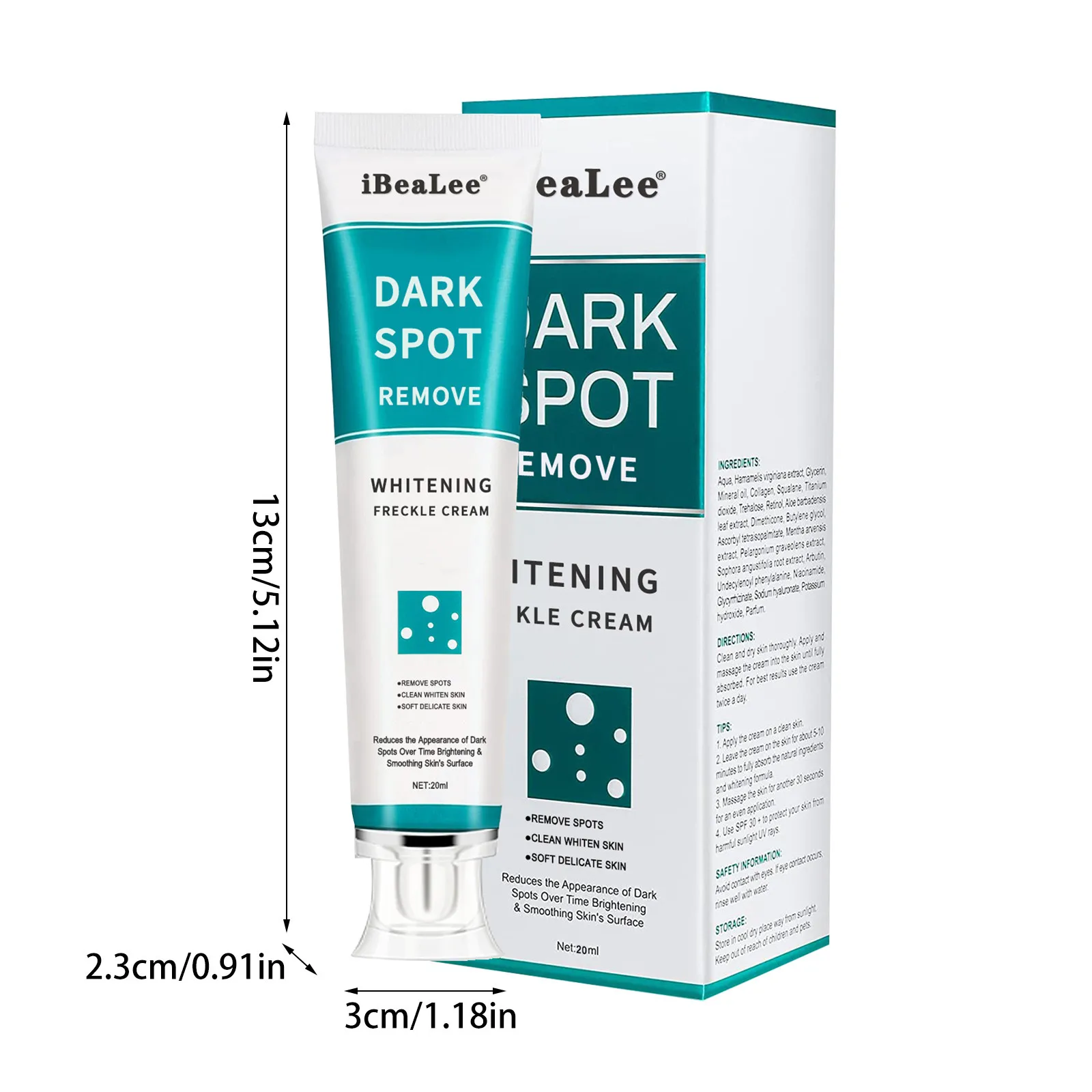 Whitening Freckle Cream Remove Dark Spots Melanin Melasma Remover Brightening Skin Effective Repair Anti-Aging Skin Care