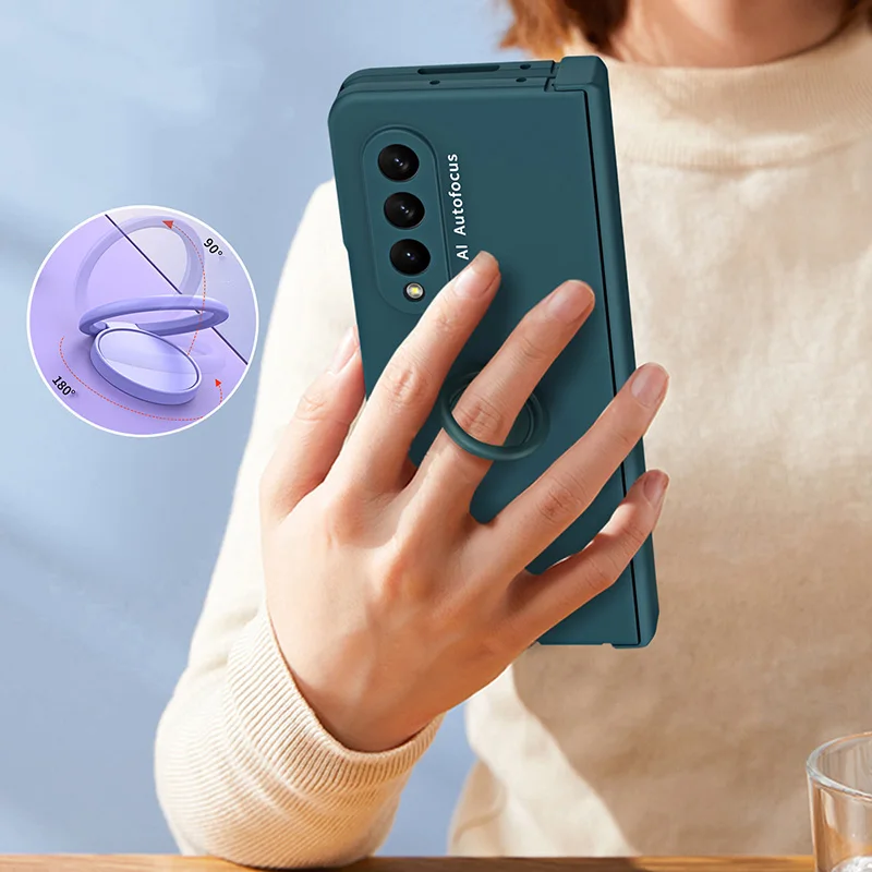 5 Stötsäkert gångjärn Galaxy Fold 5/4/3 aron Fodral Skal för Samsung Z Fold5_voghion.com