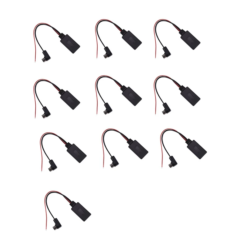 

10X Car Bluetooth Audio Receiver For Pioneer Ip-Bus 11Pin Bluetooth Aux Receiver Adapter