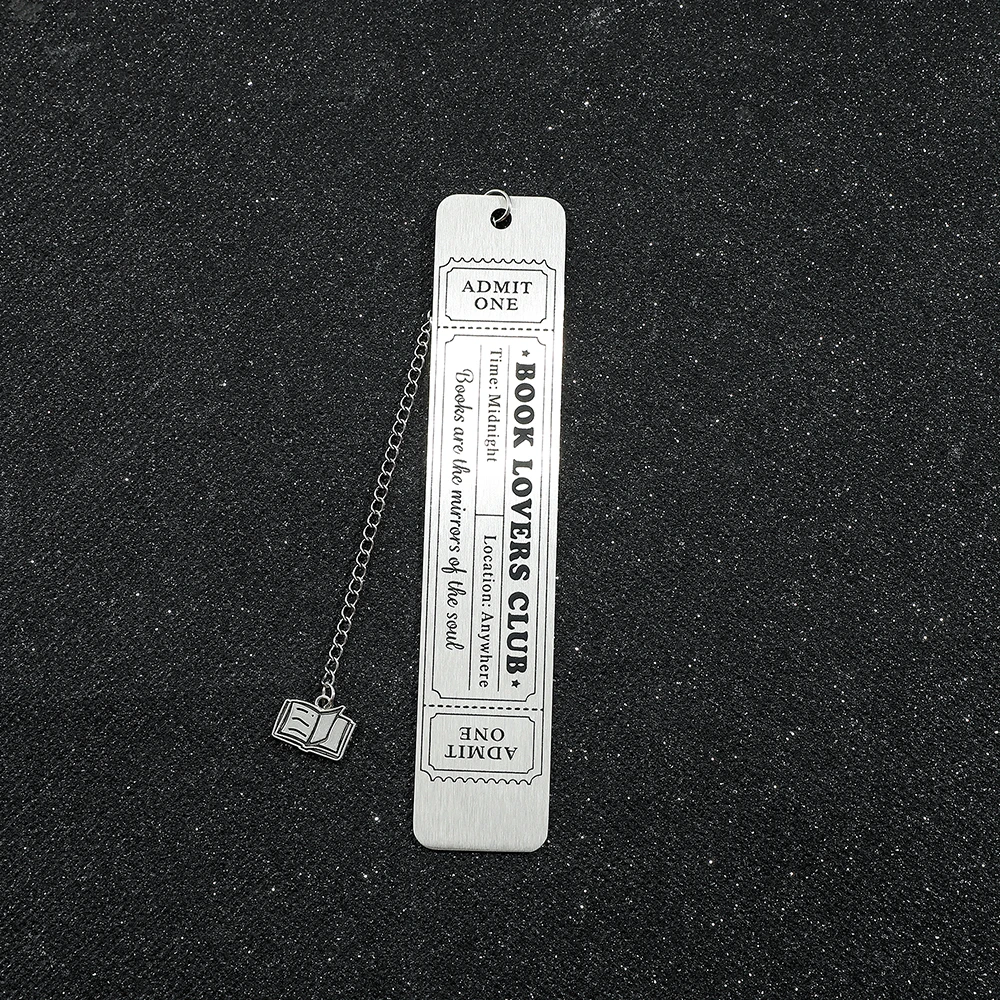 Personalised Bookmarks Stainless Steel Metal Bookmarks Women Men Gifts Book Lovers Bookworm Book Accessories School Supplies metal bookmark,bookmarks stationery supplies