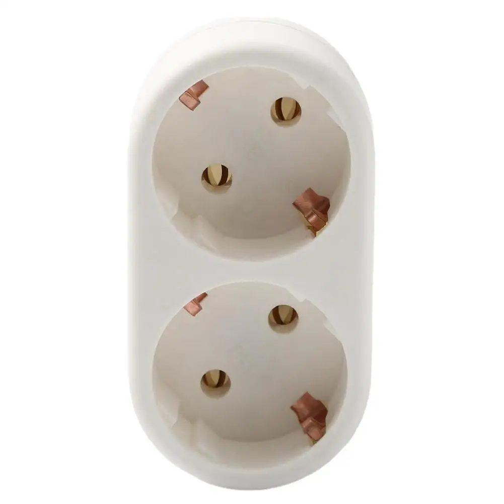 Conversion Plug Plug Conversion Socket Power Socket Adapter Universal Socket Adapter Power Plug Adapter EU Conversion Plug 1 To 2 Way Socket Adapter European Standard Plug Conversion 250V Power Socket Travel Adapter