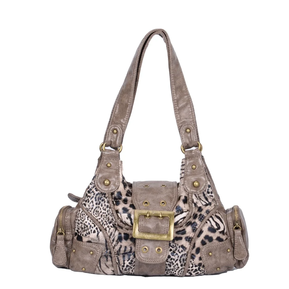 khaki leopard
