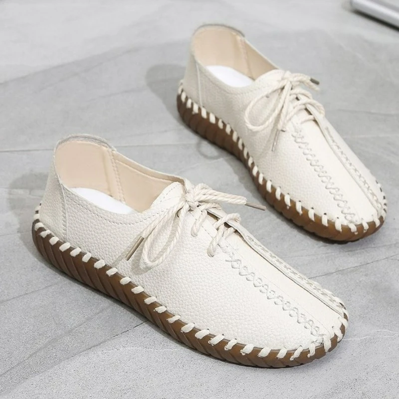 Oxford Leather Shoes Women Leather Women Shoes Cheap Women Loafers