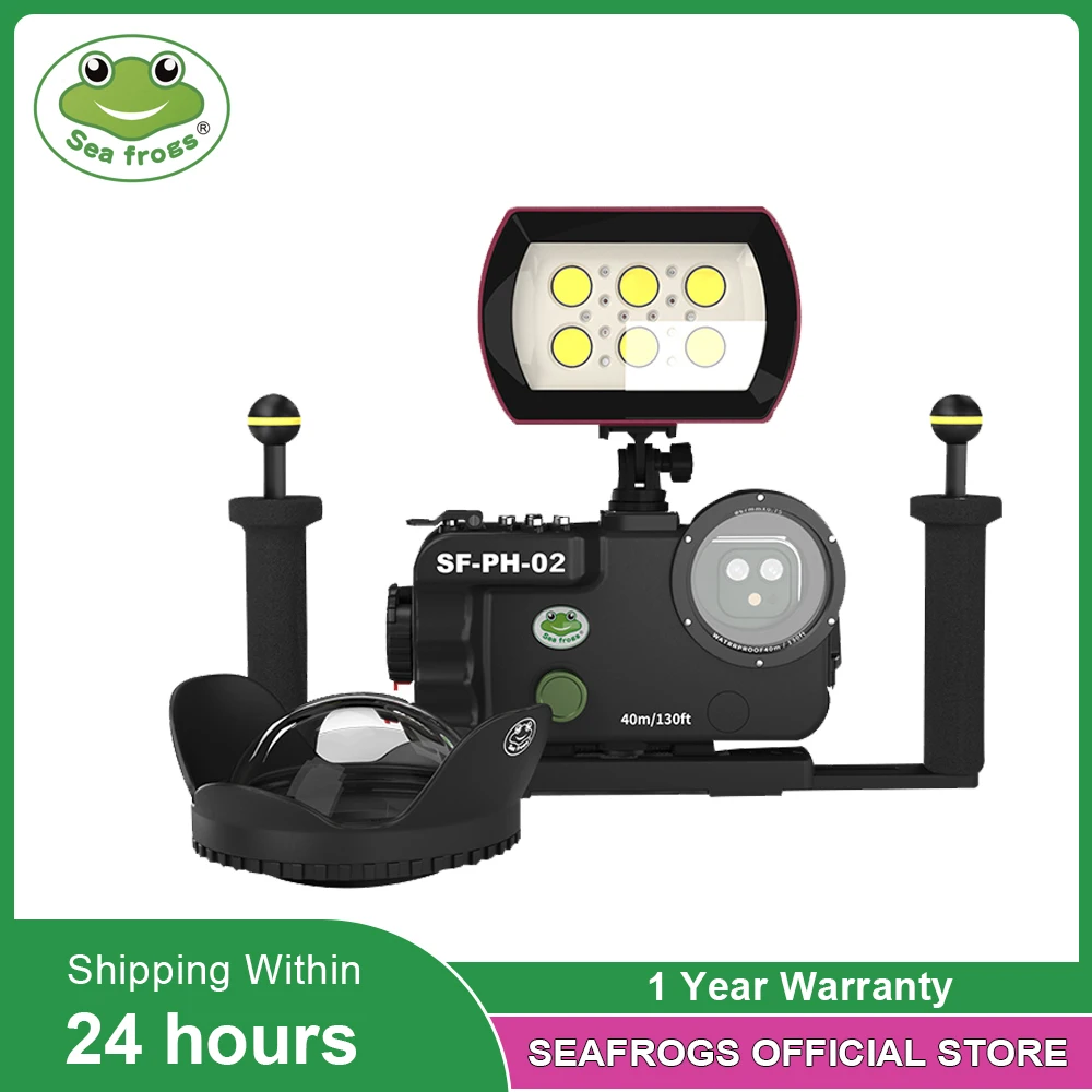 Seafrogs 40Meter General Mobile Phone Case For Iphone 11 12 13