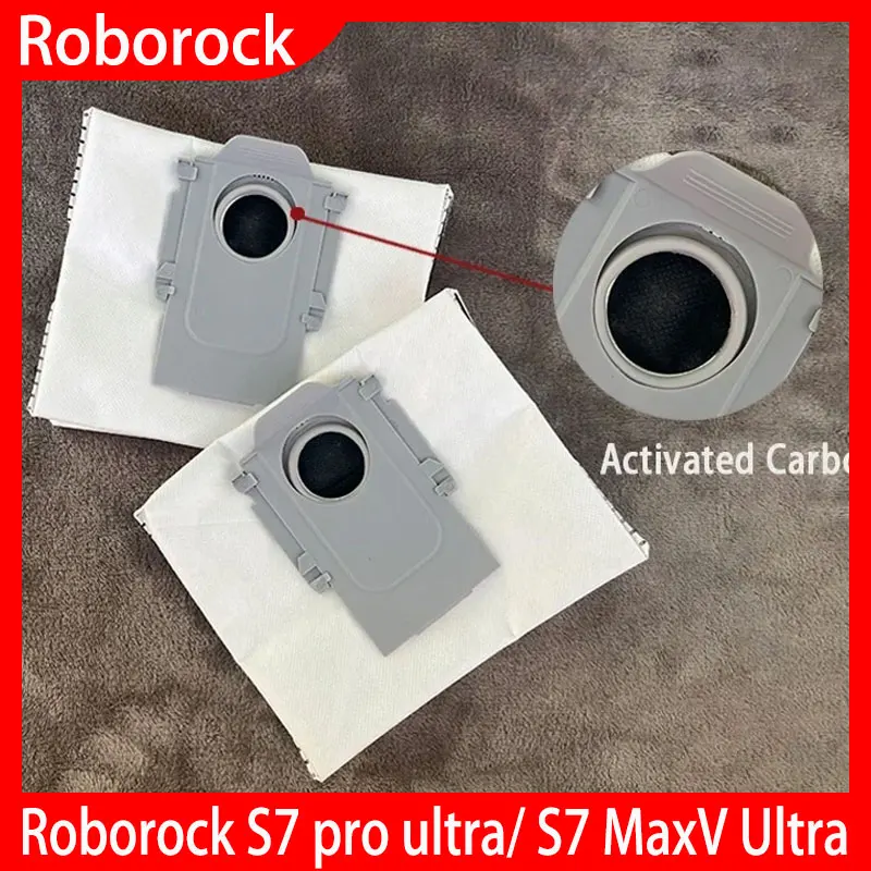 Dust Bag For Roborock S7 pro ultra / S7 MaxV Ultra / Q5+ / Q7+ / Q7 Max+ / T8 S8 / S8 Pro ultra Vacuum Cleaner Replacement parts