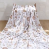 Kangobaby #My Soft Life# New Design 100% Polyester Cotton-like Fibre Baby Swaddle Blanket Newborn Wrap Size 100x100cm 1