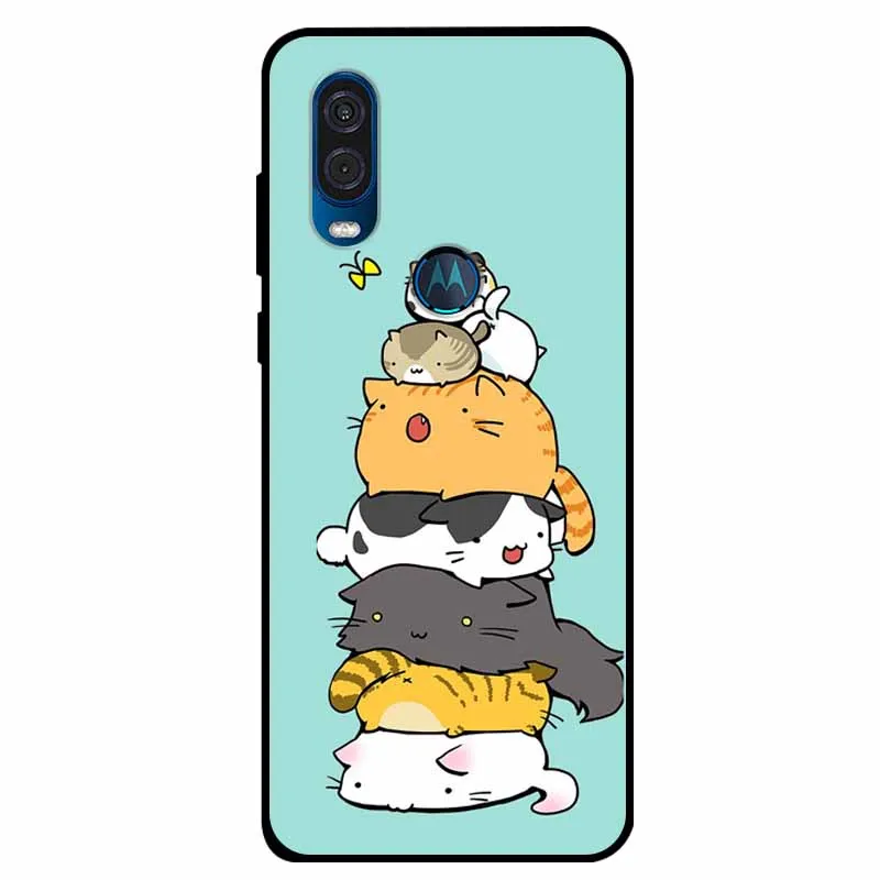 Stylish Black Silicone Phone Case with TPU Bumper