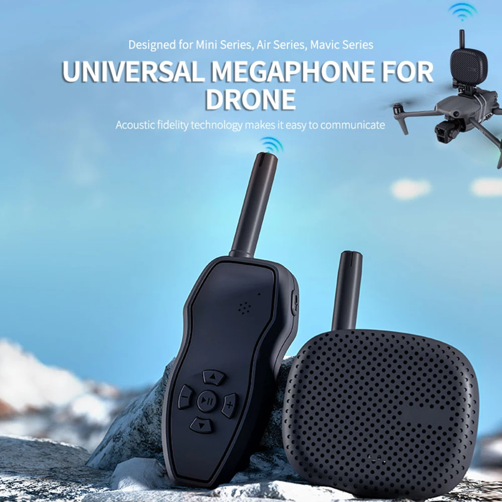 

Drone Speaker Megaphone 3 Kilometers Long-Distance Amplification Small Speaker Compatible For DJI Mavic 3 Pro/Air 3 Drones