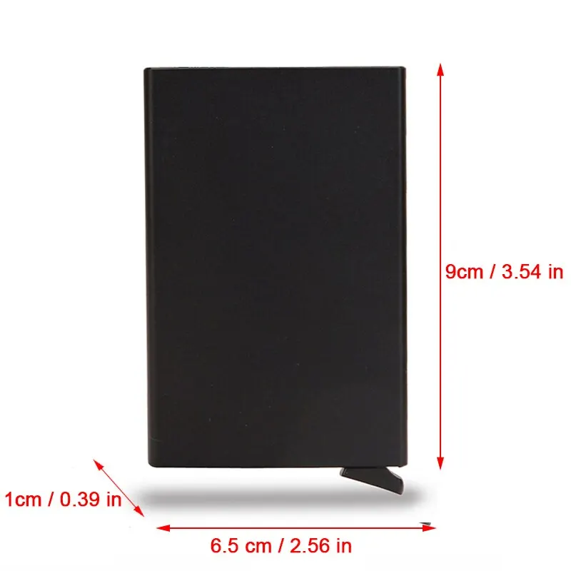 Multi Bank Credit Card Holder Men's Wallet RFID Business Anti-theft Slim Thin Wallet Men Money Card Bag Male Purses Walet Fo Men wallet card holder credit card wallet leather wallet credit card holder card holder card wallet document card wallet wallet card bag
