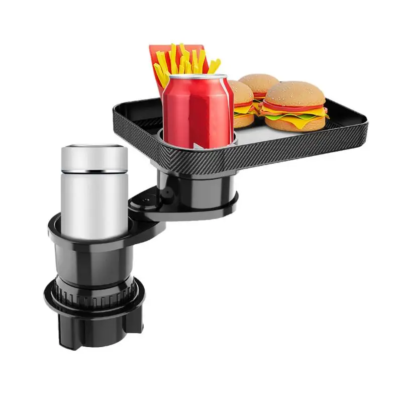 

Универсальный автомобильный держатель для напитков, поднос, универсальный автомобильный поднос для еды, подстаканник, Внутренний органайзер для хранения еды, автомобильные аксессуары