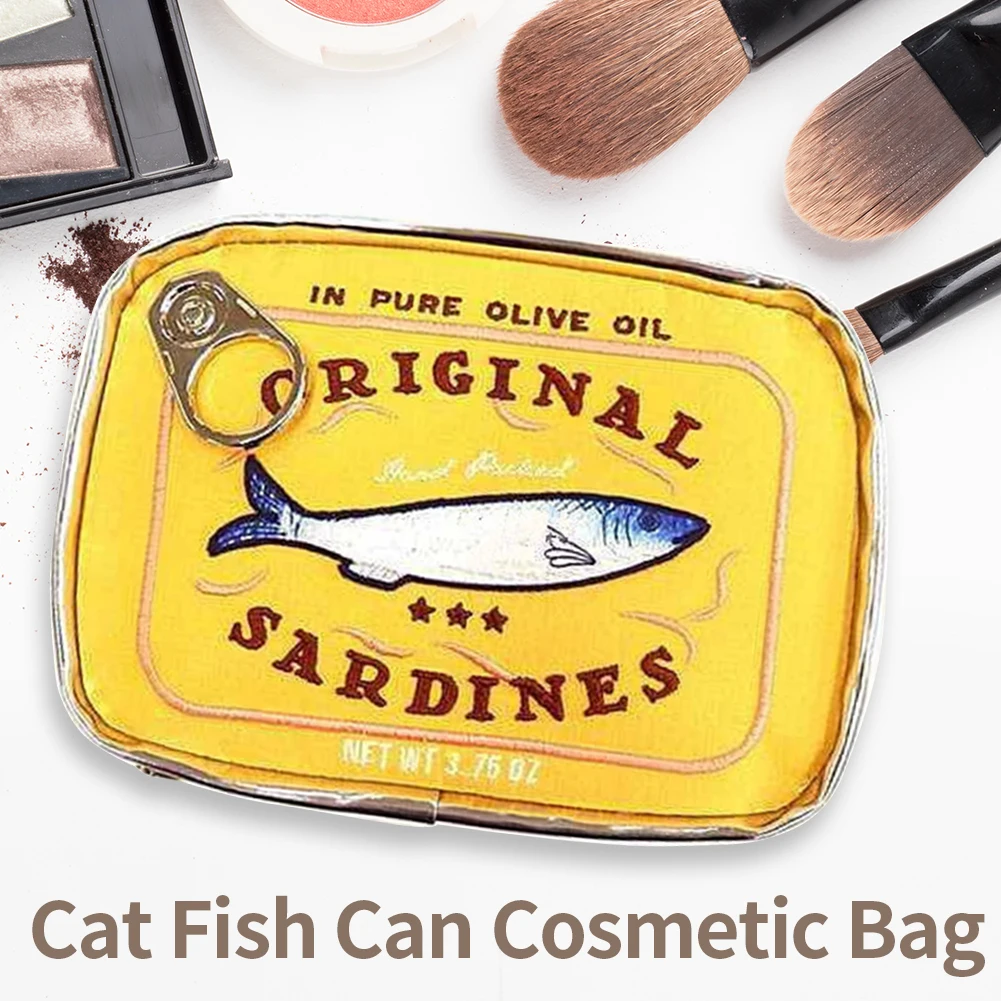 Sardine Can Creative Cosmetic Bag 2