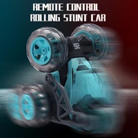 RC Cars 360 Rotary Stunt Car 5 Wheel Dump Truck Car High Speed Climbing Buggy Eletric Vehicle Remote Control Car Toy 2.4G Gifts 2