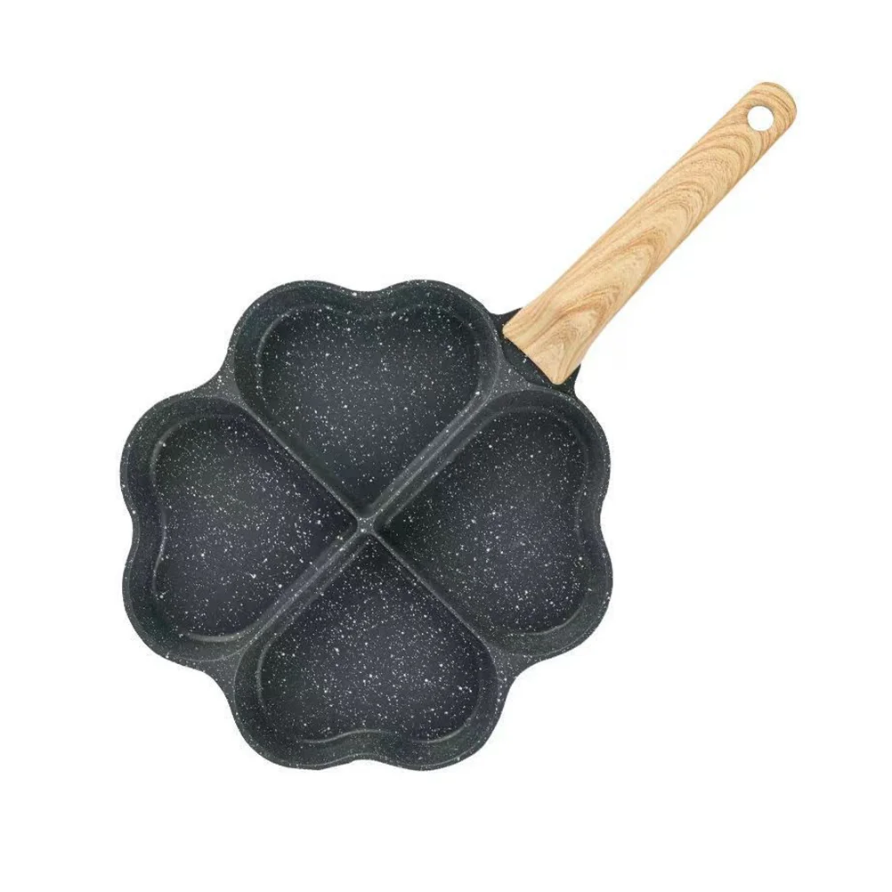 

Maifan Stone Omelette Pan Non Stick Cooking Utensils Multi-function Pancake Non-stick Egg Frying Daily Use Wooden Handle Prying