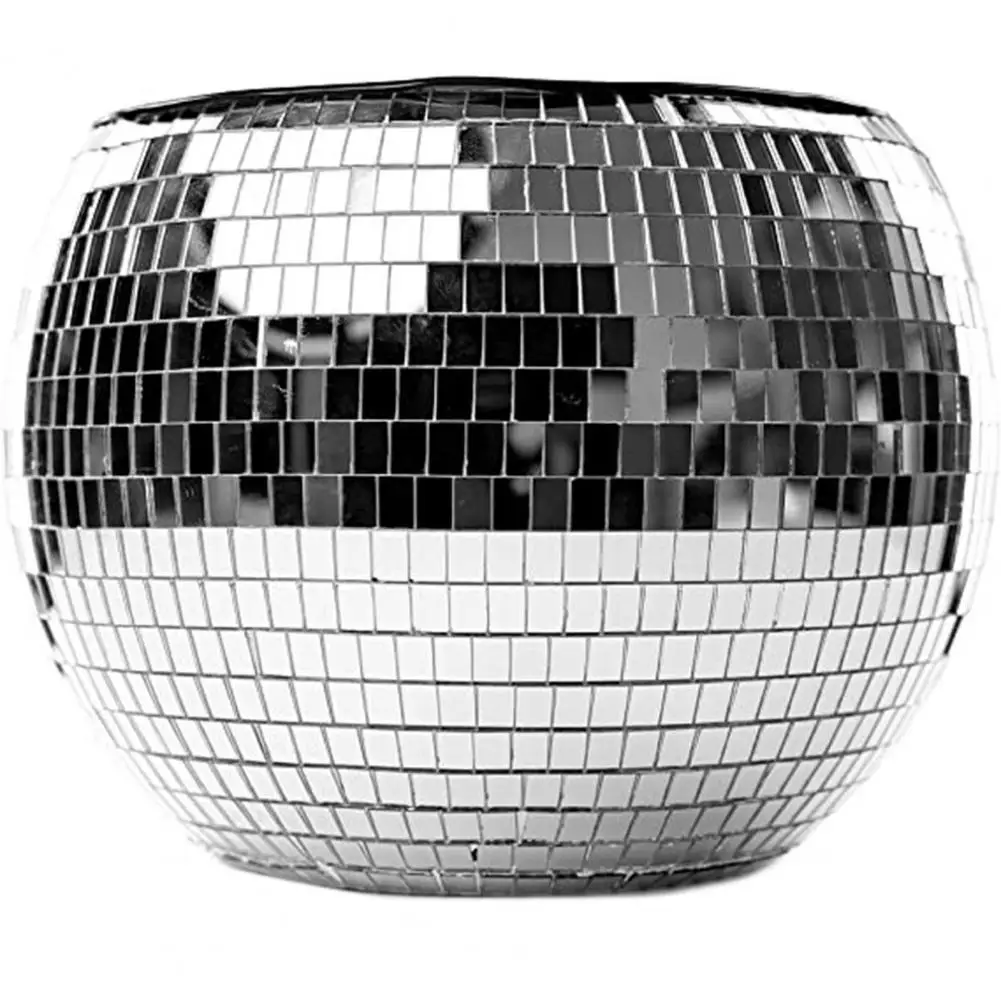 Ice Bucket Disco Ball Shape Food Grade Decorative Bar Red Wine Champagne Cooler Beverage Bucket Party Supply