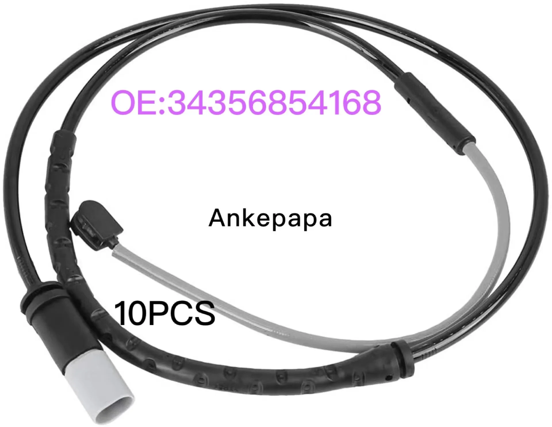 

Rear Brake Pad Wear Sensor for 10pcs 34356854168 BM X5 E70 F15 F85 X6 E71 E72 F16 F86 Car Rear Wheel Brake Pad Wear Sensor