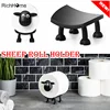 Cute Sheep Toilet Roll Holder Resin Lovely Sheep Tissue Box Stackable for Home Bathroom Stackable Animal Tissue Organiser 1