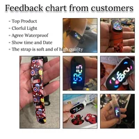 Nouveau Spiderman enfant montres hommes Sport Bracelet étanche enfants montre numérique garçons horloge LED relogio montre 6