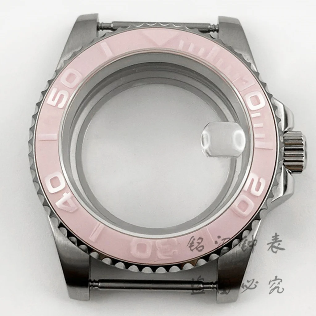 Deep Blue Bezel 40MM Diver Watch Case with Waterproof Sapphire Crystal