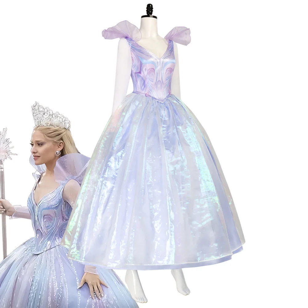 Wicked Musical-Inspired Glinda Pink Dress Costume for Cosplay Events
