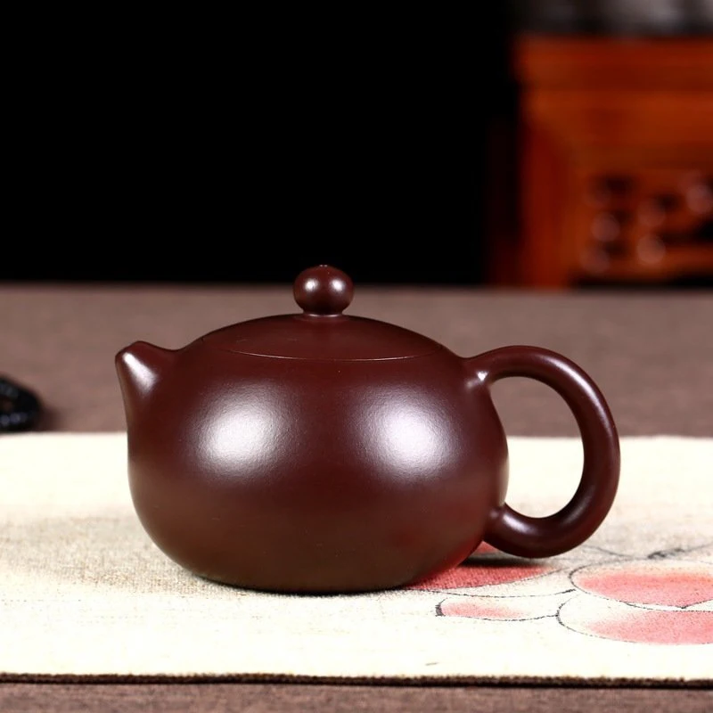 

Tetera arcilla púrpura Yixing filtro hecho a mano, Infusor de té, olla de té Xishi, accesorios para juegos de té Zisha, 380ml