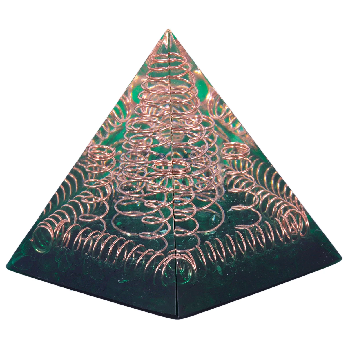 Natural Rock Quartz Chip Stones Orgone Pyramid For Protection Meditation Yoga Reiki Healing Generator Chakra Balancing