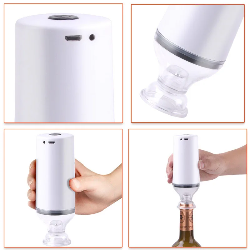 Mini Pompa Per Vuoto Elettrica USB – Portatile E Automatica Per Alimenti, Vestiti, Trapunte, Valigie – Risparmia Spazio - 2