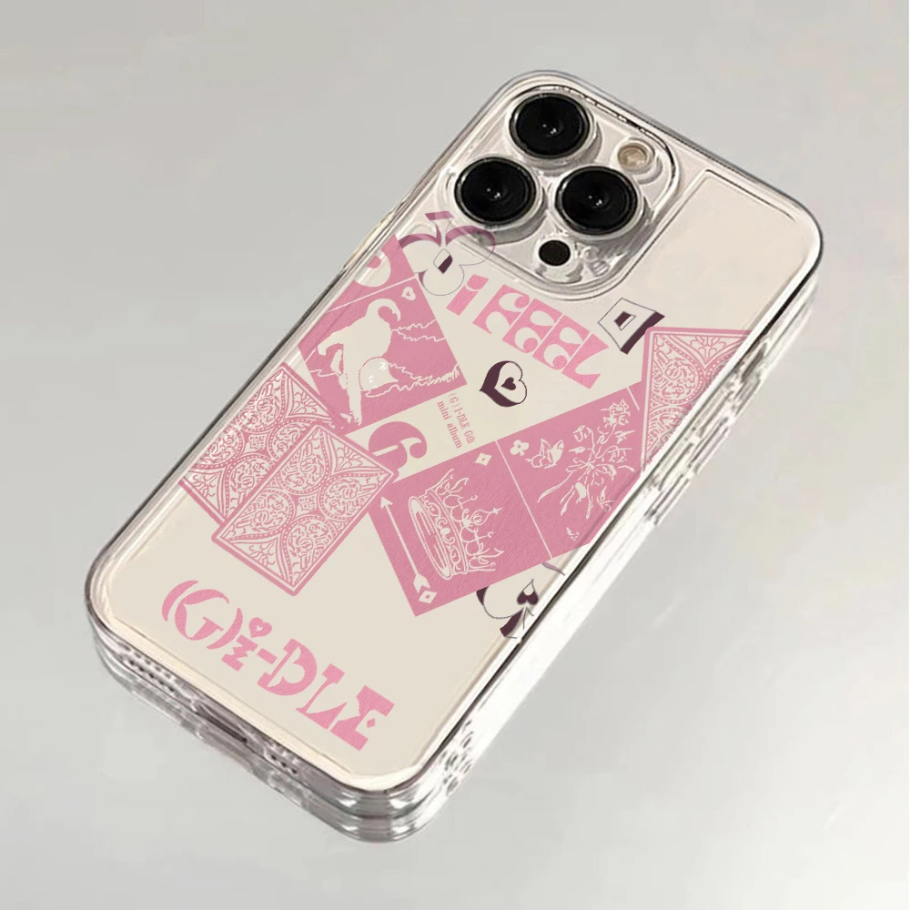 Kpop I-DLE i Feel Clear Soft Phone Case Cover