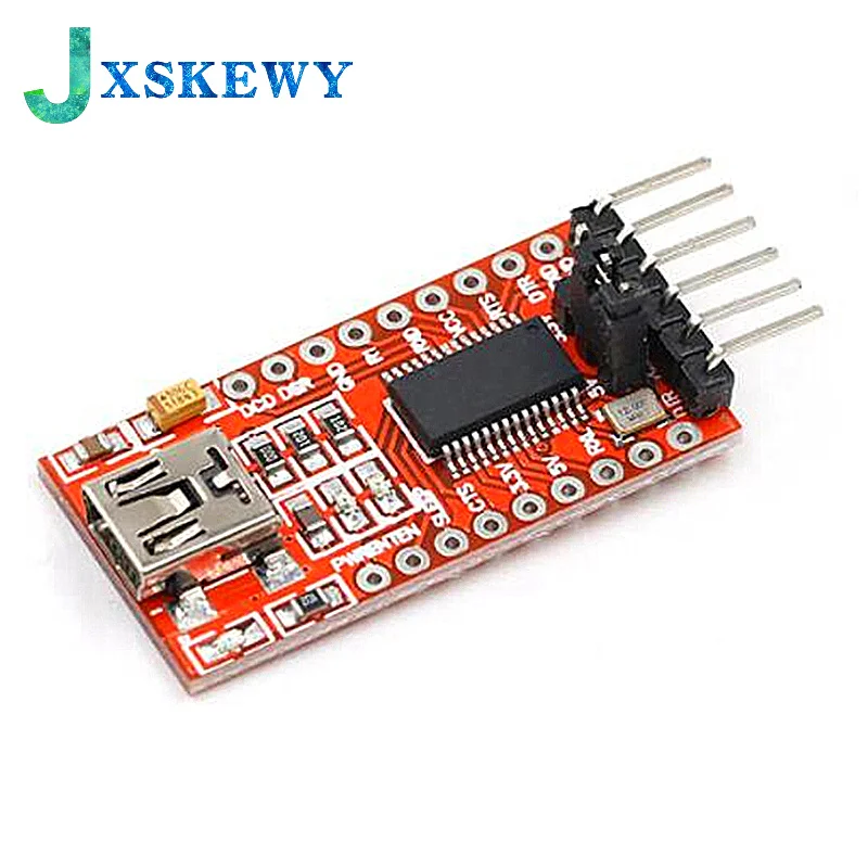 1 Pz Ft232Rl Ftdi Usb 3.3V 5.5V A Ttl Modulo Adattatore Seriale Per Arduino Ft232 Mini Porta.