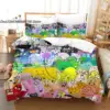 Jacknjellify Bedding Set Single Twin Full Queen King Size Bed Set Aldult Kid Bedroom Duvetcover Sets 3D Anime bed sheet set 3