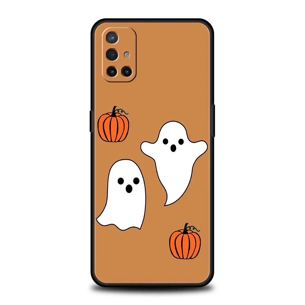 Autumn Leaves and Fox Pumpkin Halloween Phone Case