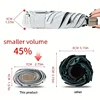 Mini sunshade, flat, manual sunscreen, portable sunshade, good-looking, sunny and rainy umbrella, foldable, compact 2