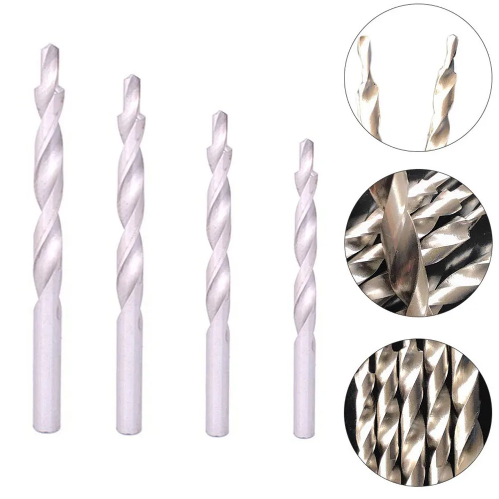 

1pc Hole Drill Bit Woodworking Drill Bits Wood Tools Accessories Spiral Drill Bit High Carbon Steel 4 Sizes 4-8/5-9/6-10/8-12mm
